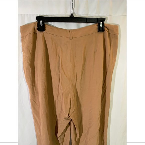 NEW $238 Eileen Fisher Crepe Straight‎ Leg Trouser in Amber [SZ 14 ] - Picture 9 of 13